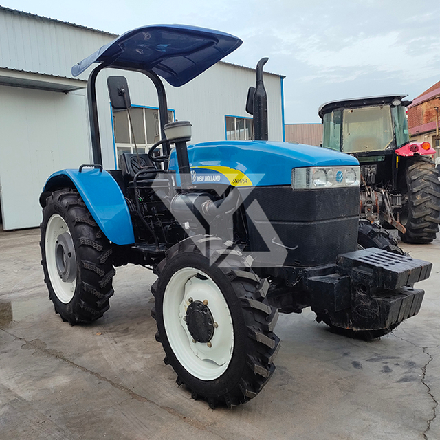 Fazenda usada em segunda mão New Holland SNH754 TRATOR DE RODA 75HP 