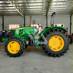 95hp usou trator 4wd John Deere sem cabine