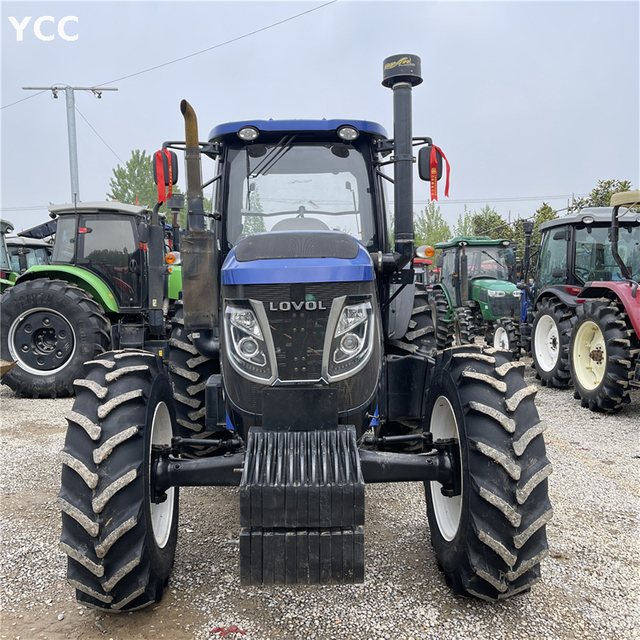 180hp Usado CHINA Agrícola Lovol trator 4WD com Cab