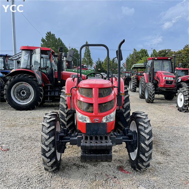 70hp pequeno Usado 4WD Agrícola Yanmar Trator