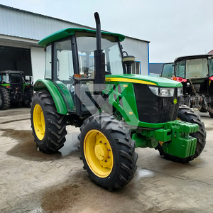 Utilizou o popular trator John Deere 5E-954
