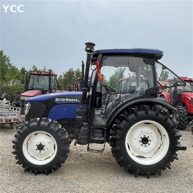 Pequeno 80hp usado 4WD CHINA Agrícola Lovol Tractor