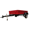 7yc - 2T trailer de fazenda de trator