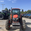 95hp usado kubota tractor 4 rodas com cabine