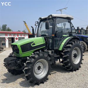 100hp usado trator 4wd deutz fahr feito na China