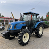 80hp usado trator de fazenda 4wd com cabine