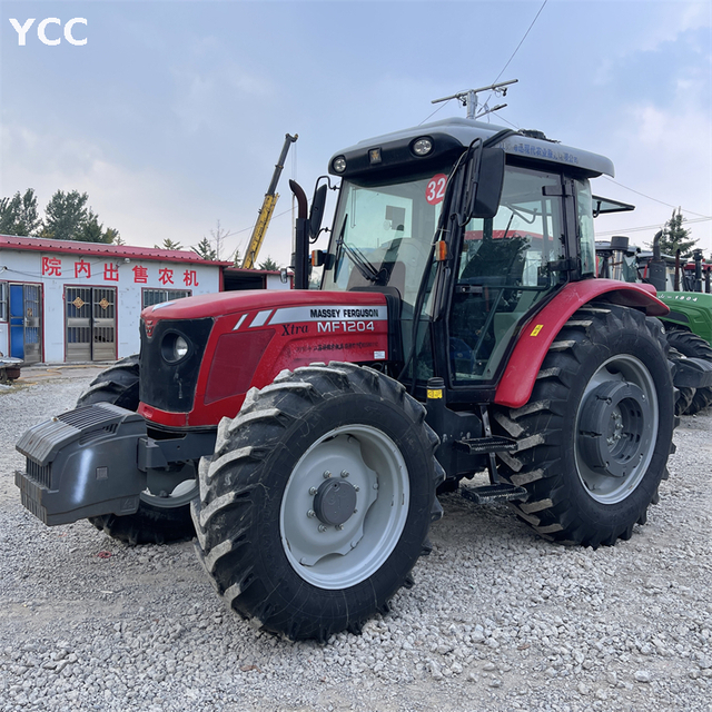 120HP usado trator 4wd massey ferguson