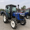 90HP usado trator de fazenda 4wd com cabine