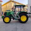 95hp usou trator 4wd John Deere com cabine