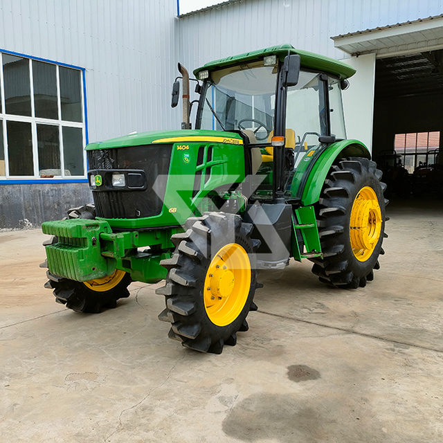 140 hp usou trator 4wd John Deere com cabine