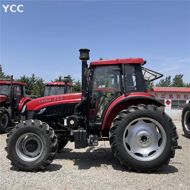 4WD 150hp agrícolas China YTO Tractor com cabine