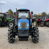 80hp usado trator de fazenda 4wd com cabine
