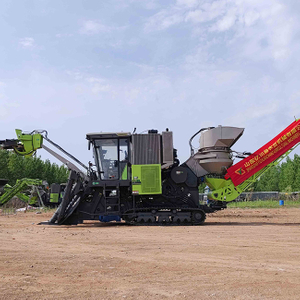 Crawler Walking for Muddy and Swampy Land Sugar Cane Harvester