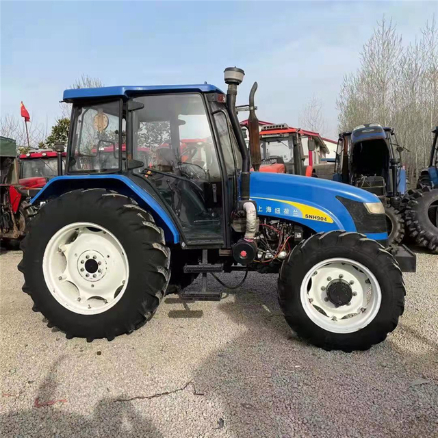 90HP Usado New Holland SNH904 Tractor 4WD com táxi