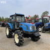 80hp usado trator de fazenda 4wd com cabine