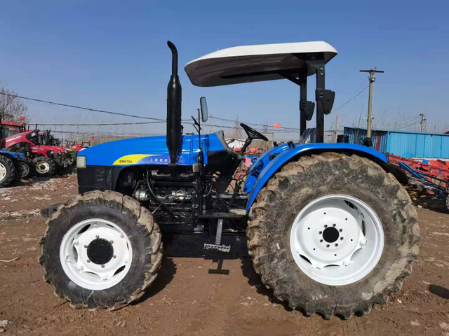 Agrícolas segunda mão New Holland SNH754 75HP roda do trator