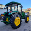 95hp usou trator 4wd John Deere com cabine