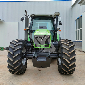Conforto de segunda mão Deutz fahr df1704 170hp 4wd Tractor com cabine e AC