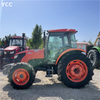 95hp usado kubota tractor 4 rodas com cabine