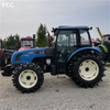 80hp usado trator de fazenda 4wd com cabine
