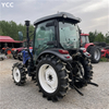 90HP usado trator de fazenda 4wd com cabine
