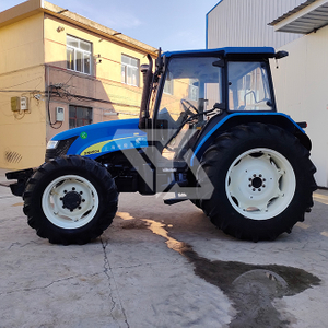 Utilizou o New Holland SNH904 Tractor 90hp 4WD com sol