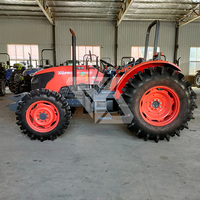 95 hp usou trator Kubota de 4 rodas de 4 rodas