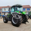 Conforto de segunda mão Deutz fahr df1704 170hp 4wd Tractor com cabine e AC